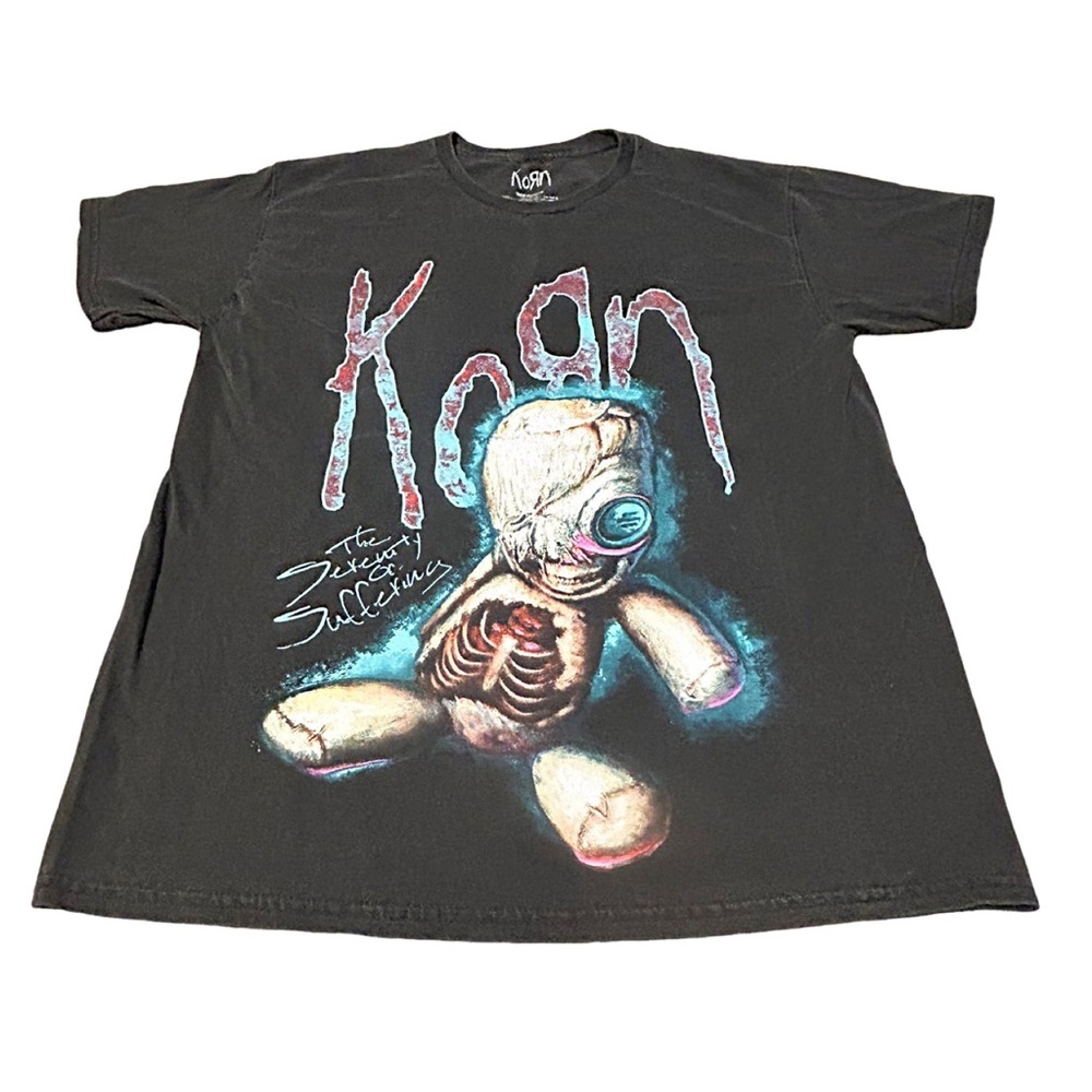 Korn Band T-Shirt The Serenity of Suffering 2016 Graphic Tee Black Medium - Picture 6 of 8